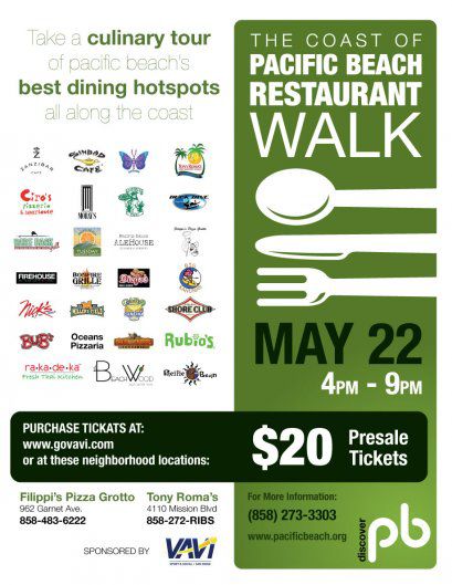 Pacific Beach Restaurant Walk